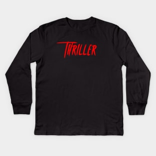 Thriller Kids Long Sleeve T-Shirt